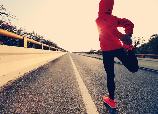 Warm-ups have to be longer in the winter (Shutterstock) Warm-ups have to be longer in the winter (Shutterstock)