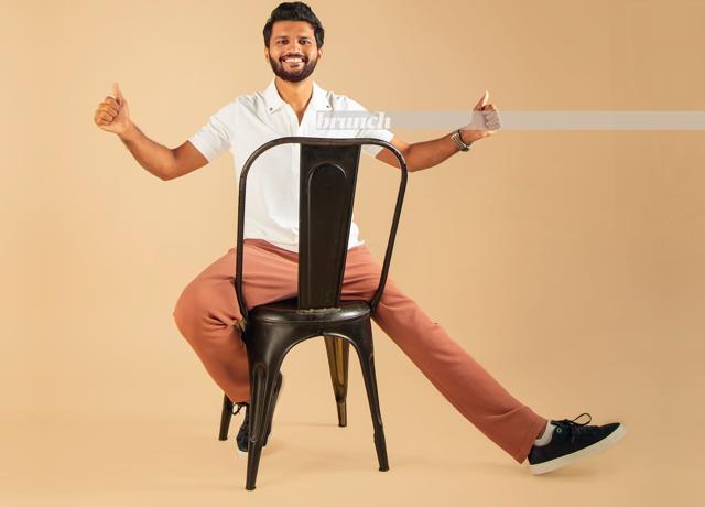 Sukant only got to know about para-badminton at the age of 19 or 20;Shirt and trousers, Shivan & Narresh; shoes, United Colors of Benetton (Shivamm Paathak) Sukant only got to know about para-badminton at the age of 19 or 20;Shirt and trousers, Shivan & Narresh; shoes, United Colors of Benetton (Shivamm Paathak)