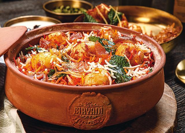 Bombay Masala Biryani from Cross Border Kitchens’ Biryani Central is another regional biryani that’s worth a try