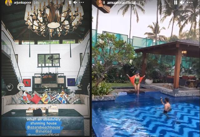 Arjun Kapoor and Malaika Arora have shared various corners of the house. Arjun Kapoor and Malaika Arora have shared various corners of the house.