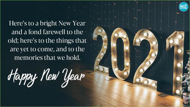 Happy New Year 21 Wishes Quotes Messages And Images To Share With Loved Ones Hindustan Times