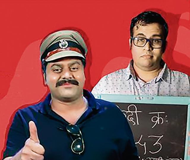 A Marathi stand-up comedy show by Mandar and Pushkar Bhide (HT PHOTO) A Marathi stand-up comedy show by Mandar and Pushkar Bhide (HT PHOTO)