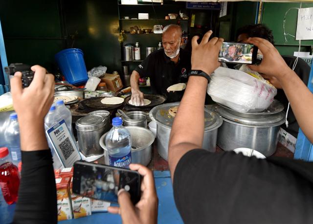 Kanta Prasad and Badami Devi, co-owners of the eatery who could revive their livelihood after their video went viral on social media. (Photo: PTI) Kanta Prasad and Badami Devi, co-owners of the eatery who could revive their livelihood after their video went viral on social media. (Photo: PTI)