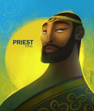 This recreation is of the bust of a priest king as depicted in a 4,000-year old stone bust from Mohenjo-daro, one of the few stone sculptures found around the Indus. (Courtesy: Vaanarsena Studios) This recreation is of the bust of a priest king as depicted in a 4,000-year old stone bust from Mohenjo-daro, one of the few stone sculptures found around the Indus. (Courtesy: Vaanarsena Studios)