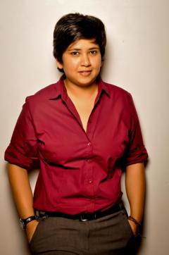 “We thought the only way to bring about change would be to make it fun. So rather than preach about which curse words are wrong, we thought we’d bring alternative ones into focus,” says Neha Thakur, 37, a former data analyst and co-founder of The Gaali Project. “We thought the only way to bring about change would be to make it fun. So rather than preach about which curse words are wrong, we thought we’d bring alternative ones into focus,” says Neha Thakur, 37, a former data analyst and co-founder of The Gaali Project.