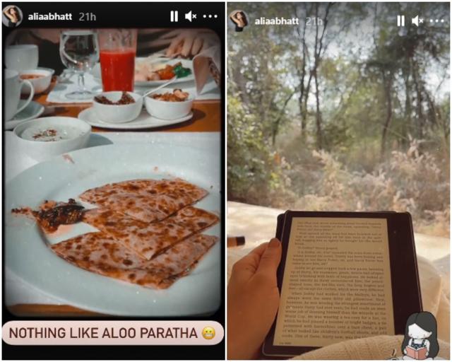 Alia posted more pics from Ranthambore.