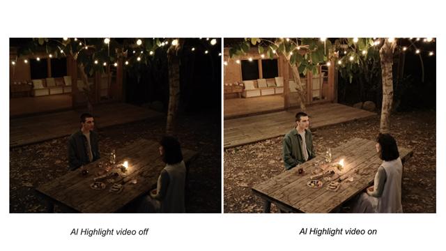 The AI Highlight Video feature automatically detects the light levels in a scene and intelligently enhances video quality through Ultra Night Video algorithm and Live HDR algorithm. (OPPO) The AI Highlight Video feature automatically detects the light levels in a scene and intelligently enhances video quality through Ultra Night Video algorithm and Live HDR algorithm. (OPPO)