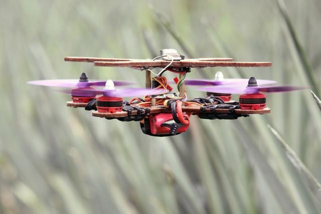 A drone partially made with pineapple stems. (REUTERS) A drone partially made with pineapple stems. (REUTERS)