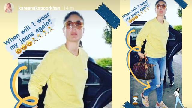 Kareena Kapoor has shared a throwback picture on her Instagram stories. Kareena Kapoor has shared a throwback picture on her Instagram stories.