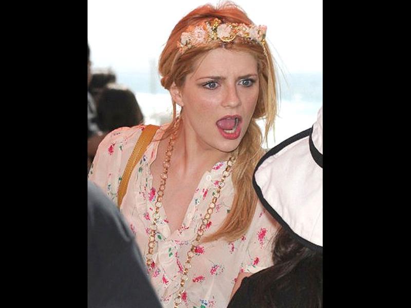 Bizarre Nude Mischa Barton Licks Raw Meat Hindustan Times