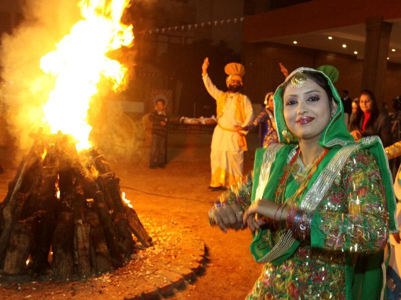 Dress up in bright, bold hues this Lohri! | Fashion Trends
