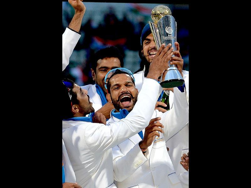 Dhawan wins Champions Trophy golden bat Latest News India Hindustan