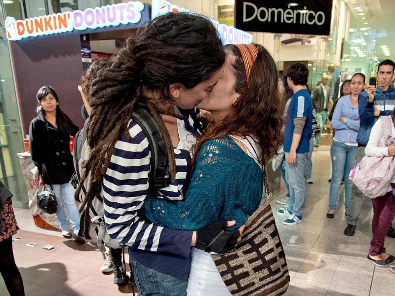 Lesbian Orgasm Kiss