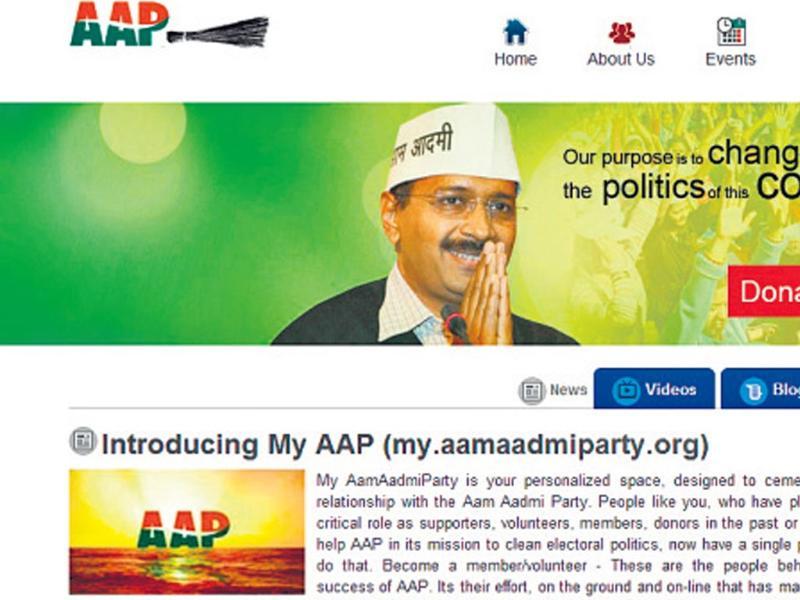 Aap Creates New Portal For Supporters To Create Profiles Track Donations Latest News Delhi Hindustan Times