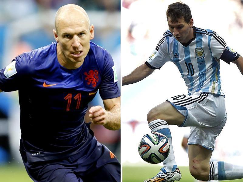 Clash of the Titans — the battling stars of Netherlands and Argentina ...