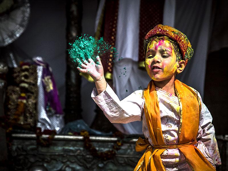pictures of lathmaar holi