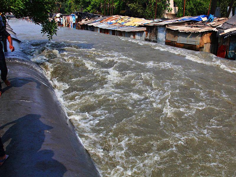 20 water cut across Mumbai after pipeline burst floods Thane Mumbai