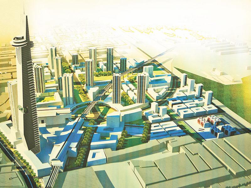 A 100storey tower, 4800 houses Delhi’s Karkardooma Metro area to look