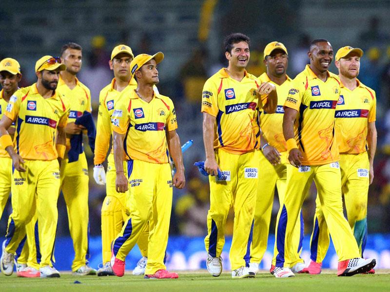 The Chennai Super Kings Team