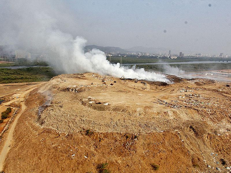 Mulund dumping ground fumes Residents cry foul, write to BMC Mumbai