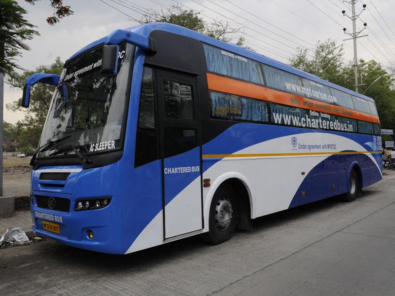 Volvo buses in Indore give rough ride to other transport operators