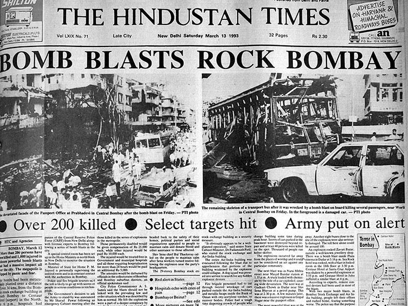A Look At The Mumbai Blasts Case Through Newspaper Headlines Latest News India Hindustan Times