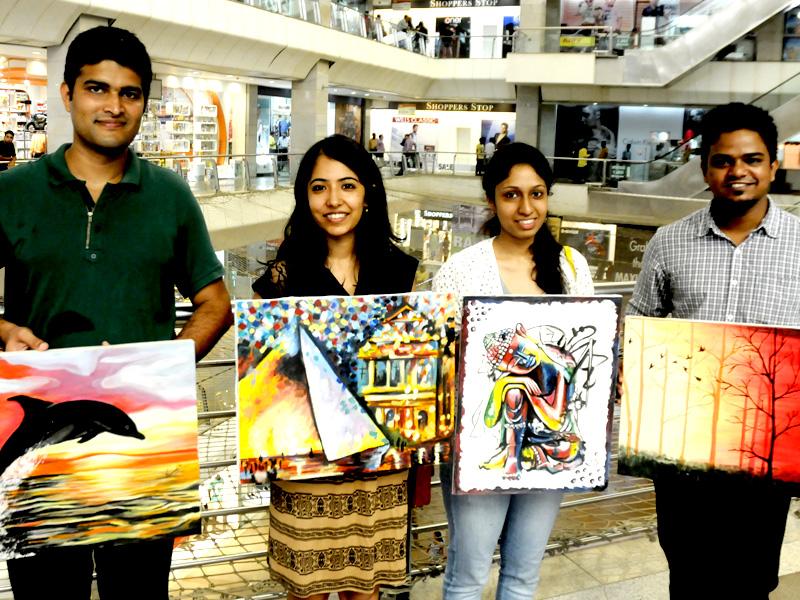 Painting for a cause, IIMLucknow students lead the way Hindustan Times
