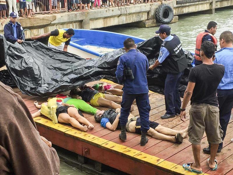 Tourist boat sinks off Nicaraguan island killing 13 Costa Ricans