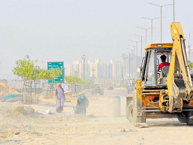 ‘Construction main cause of air pollution’ Hindustan Times
