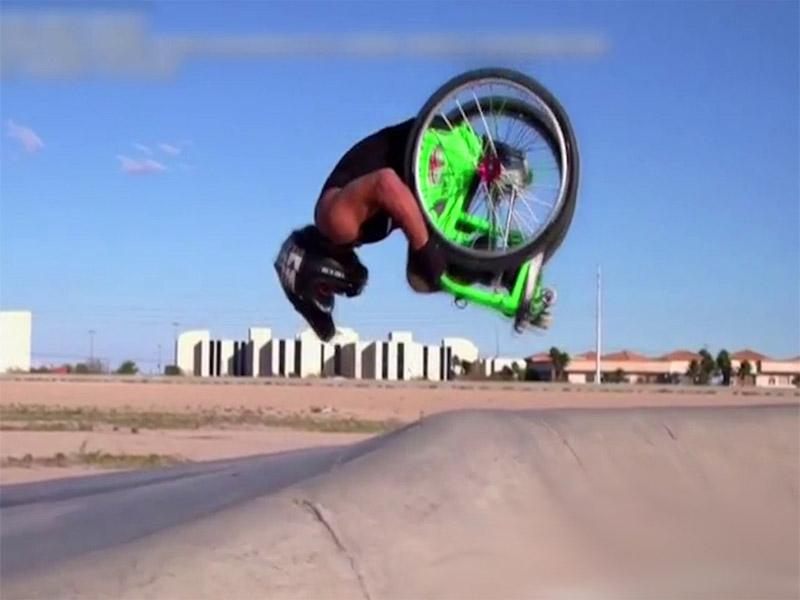 Watch Wheelchair athlete backflips like a boss Hindustan Times