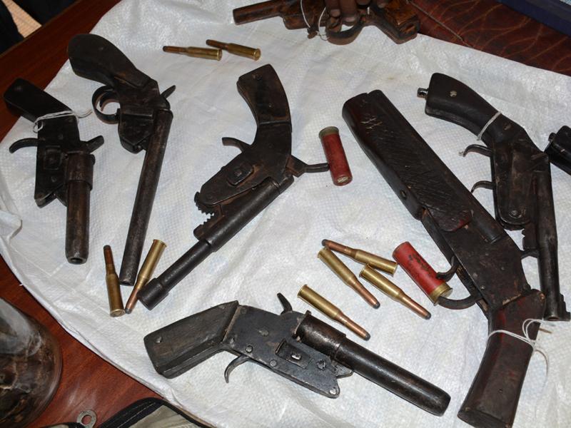 MP Failed op leads STF to weapons of foreign make Hindustan Times