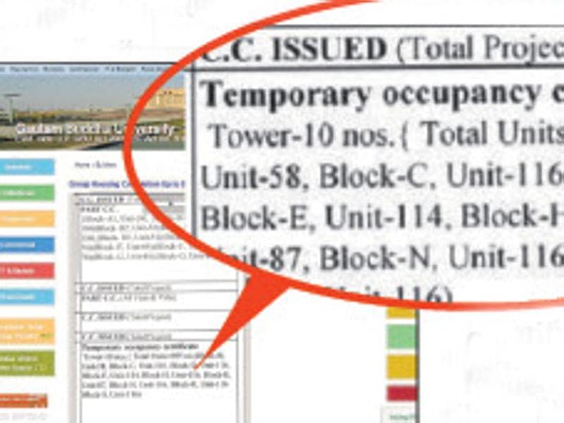 What is a ‘temporary’ occupancy certificate?