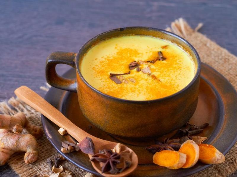 Turmeric latte is winning over the West, one cup of goodness at a time. (Shutterstock)