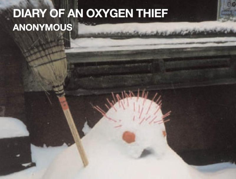 diary of an oxygen thief figurative language