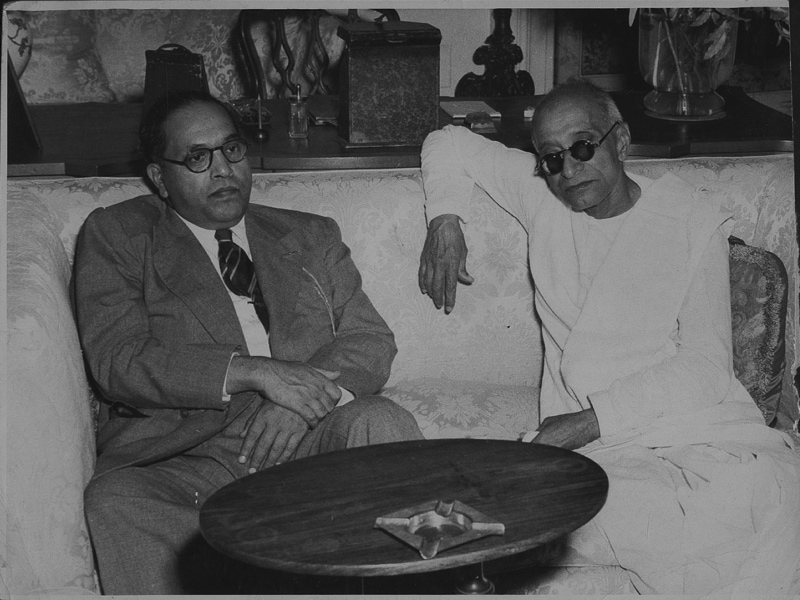 C Rajagopalachari (R), the then Governor General of India with BR Ambedkar, the Law Minister. (HT archive) C Rajagopalachari (R), the then Governor General of India with BR Ambedkar, the Law Minister. (HT archive)