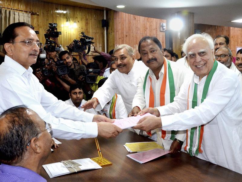 Sibal files papers for RS, says he has everyone’s support | Latest News ...