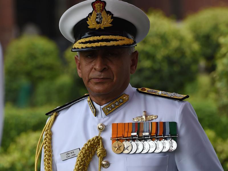 Admiral Sunil Lanba takes charge as the new Indian Navy chief Latest News India Hindustan Times
