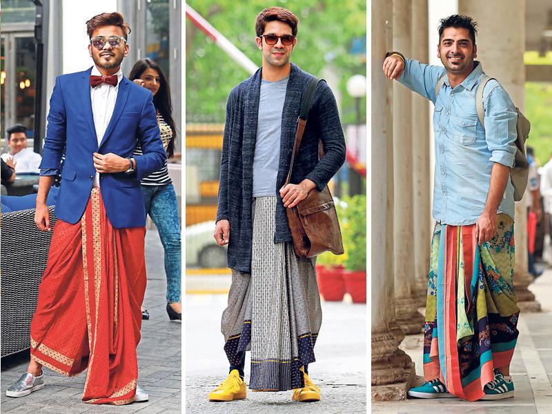 Dhoti style new arrivals ethnic wear