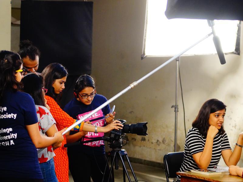 Lights, camera, action: Meet the filmy keedas of Delhi University ...