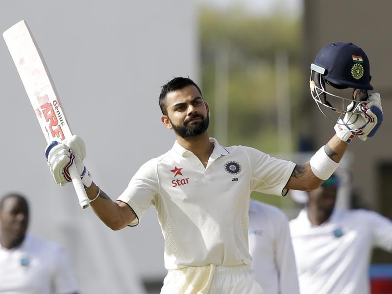 Kohli puts India in charge against Windies with 12th Test century | Crickit