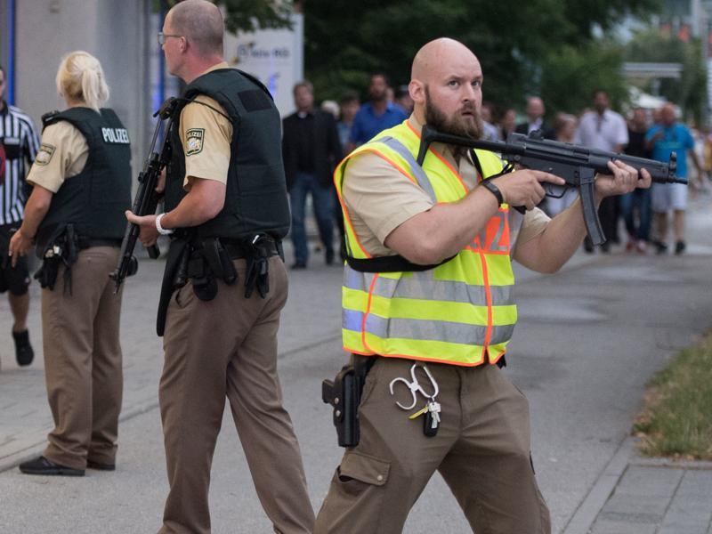 Police Give cautious All clear In Munich Shooting Suspect Among 10 