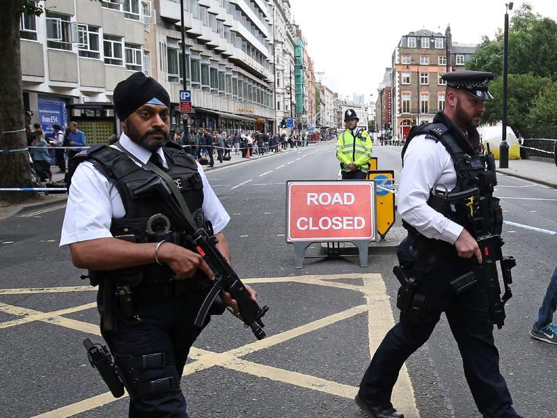 London on alert as one dead, five hurt in knife attack; terror angle ...
