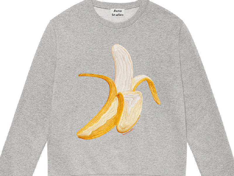 acne studios donut sweatshirt