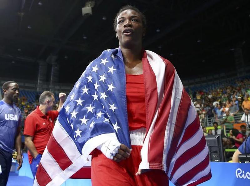 Claressa Shields first American boxer to win 2 Olympic gold medals Olympics