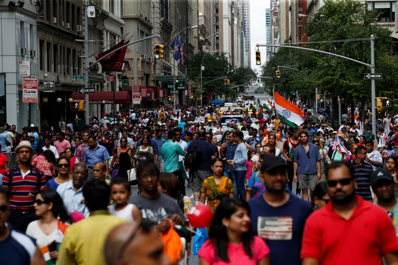 Indians celebrate Independence Day at grand parade in New York World