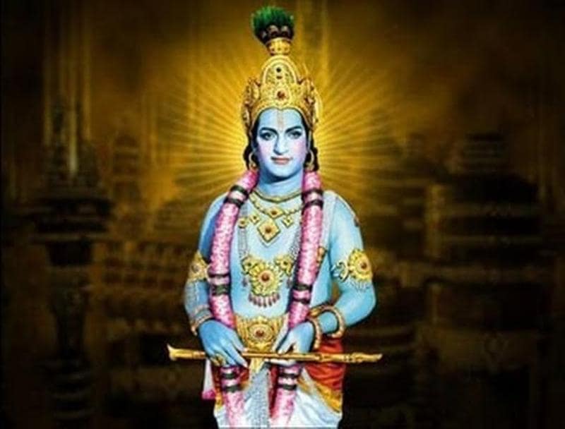 800px x 608px - Janmashtami: A look at NT Rama Rao's portrayal of Lord Krishna - Hindustan  Times