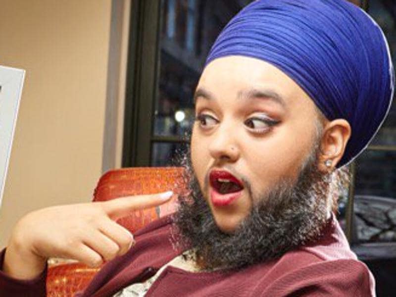 Harnaam Kaur In Guinness Book As Youngest Female With Full Beard ...