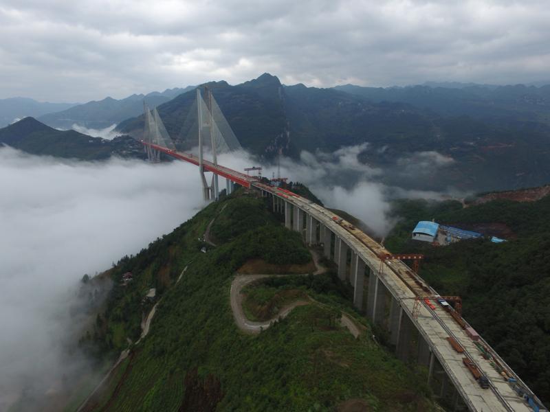 China’s Bijie Bridge, Likely To Be World’s Highest, Almost Ready 