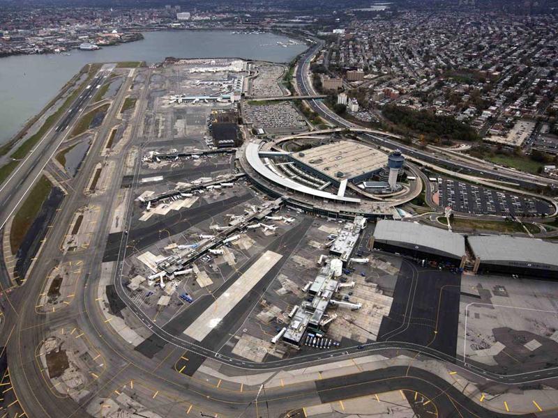 Terminal at New York’s LaGuardia reopened