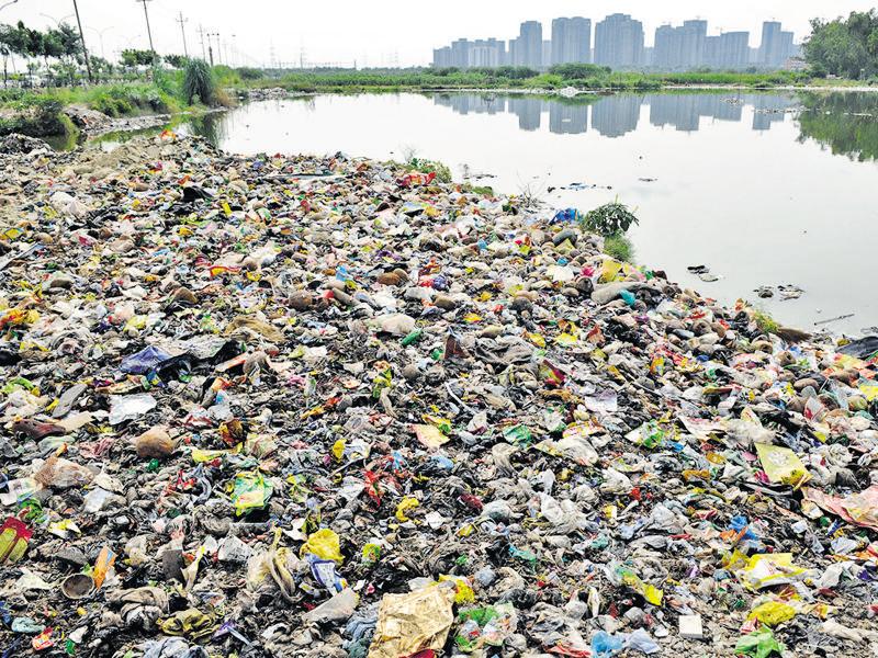 Residents protest on Twitter as lakes turn garbage dumps Hindustan Times